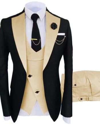 Men's Suit Vest Pants Suit