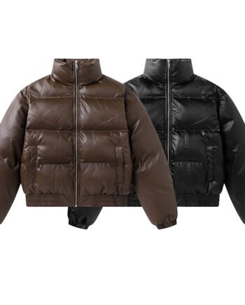 Winter New Retro Simple And Short Cotton-padded Coat
