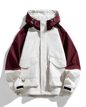 Male Multi-color Coat Functional Shell Jacket