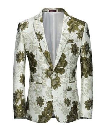 Fashion Color Personalized Stage Performance Banquet Business Casual Small Suit