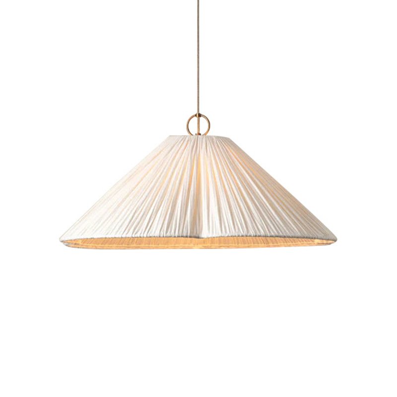French Retro Mid-Century High-End Fabric-Art Atmosphere Chandelier
