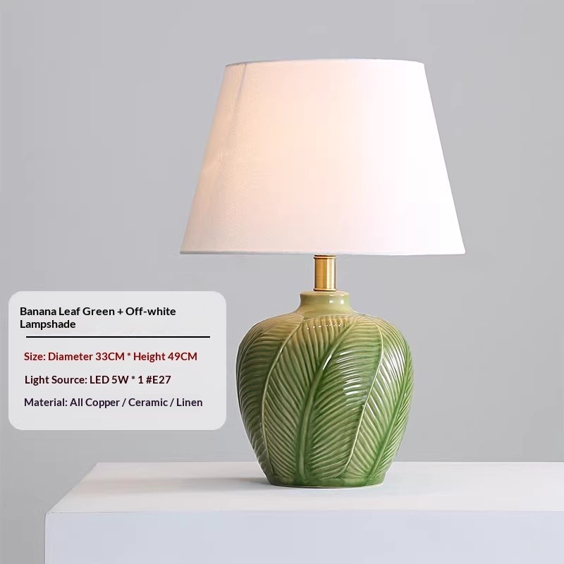 Decorative Modern Minimalist Creative Ceramic Table Lamp For The Living Room