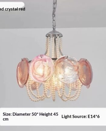Creative Vintage-style Restaurant Room And Lobby Centerpiece A Pearl Chandelier