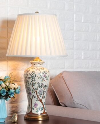 Chinese Ceramic Table Lamp Classical Household