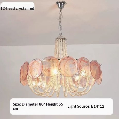 Creative Vintage-style Restaurant Room And Lobby Centerpiece A Pearl Chandelier