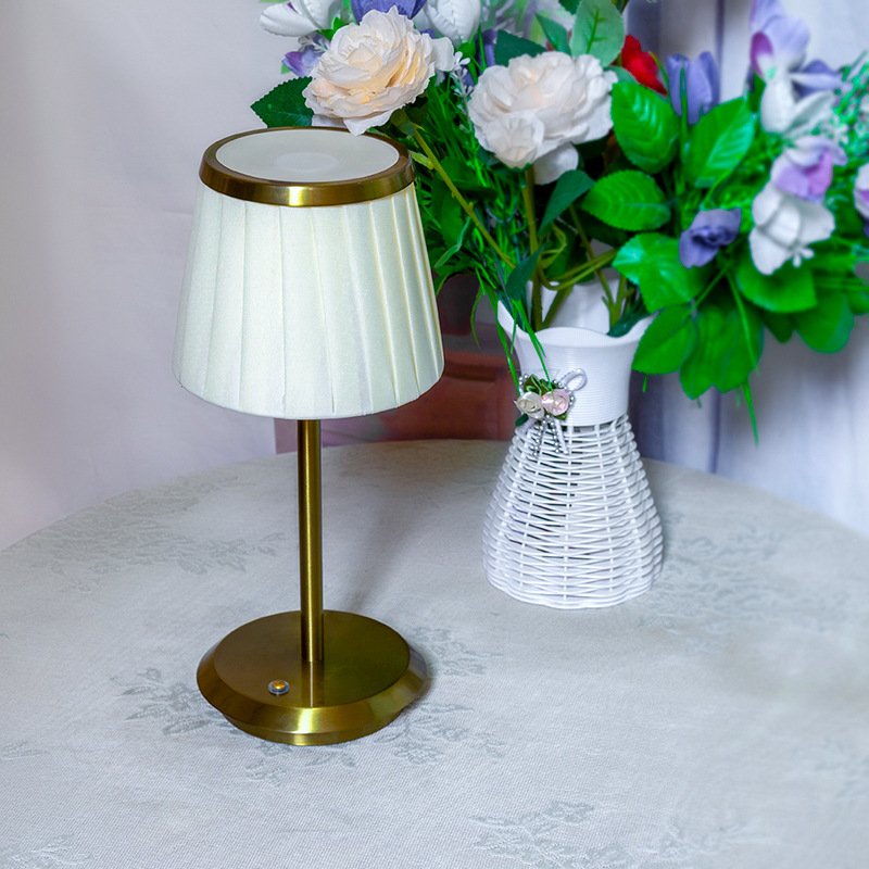 Simple Bedroom Bedside Lamp Eye Protection Ambience Light