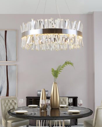 Generation Of Stainless Steel K9 Crystal Chandelier