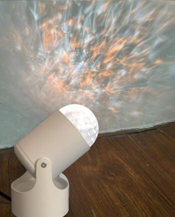 Dynamic Rotating Stage Colorful Water Ripple Projection Lamp