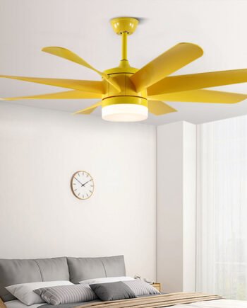 Nordic Fan Lamp Dining Room Bedroom Fan Chandelier
