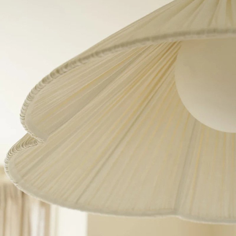French Retro Mid-Century High-End Fabric-Art Atmosphere Chandelier