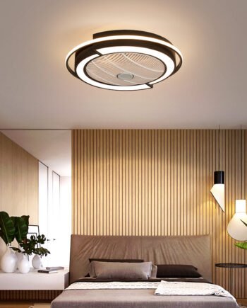 Bedroom Led Ceiling Fan Light Dining Room Home