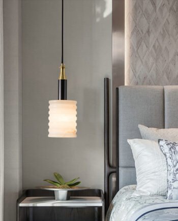 New Chinese Style Marble Small Droplight