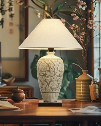 New Chinese Style Study Room Decoration Table Lamp