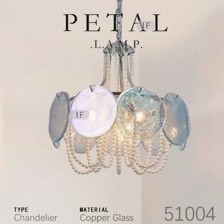 Creative Vintage-style Restaurant Room And Lobby Centerpiece A Pearl Chandelier