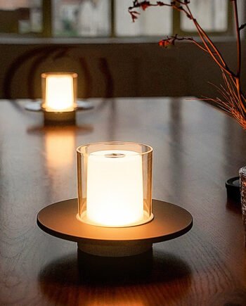 Bar Table Lamp Candle Light Mood Light