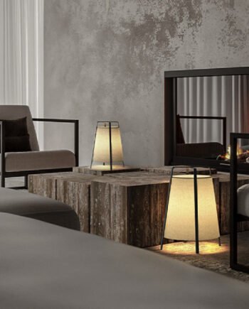 Japanese Wabi-sabi Floor Lamp New Chinese Style Modern Simple Living Room